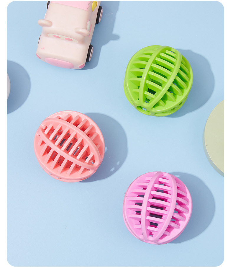 New Dog Toy Pet Bite-Resistant Molar Relieving Stuffy Toy TPR Food Dropping Ball Funny Training Tooth Cleaning Rubber Ball
