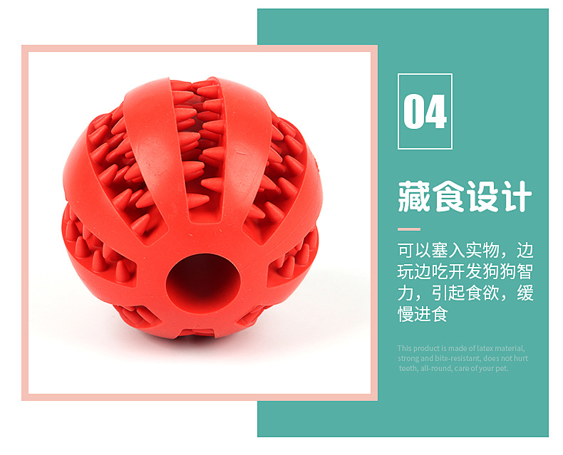 Amazon Hot Pet Toy Molar TPR Watermelon Ball Dog Toy Tooth Cleaning Food Dropping Ball Bite Ball Wholesale