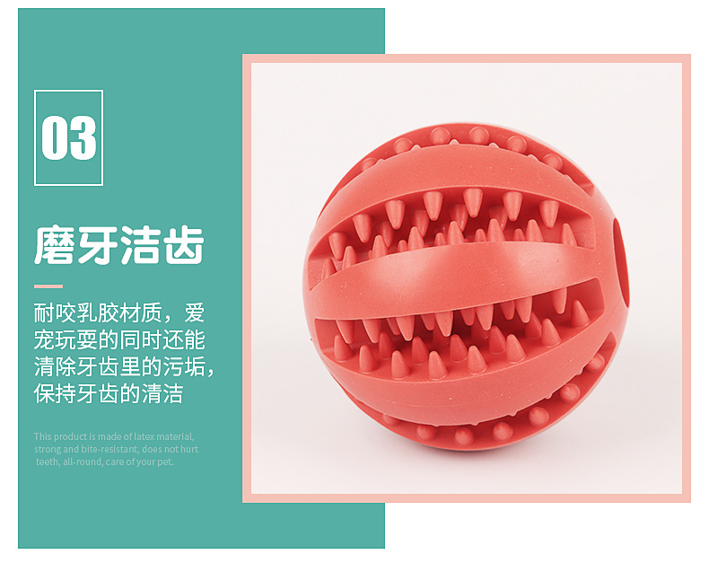 Amazon Hot Pet Toy Molar TPR Watermelon Ball Dog Toy Tooth Cleaning Food Dropping Ball Bite Ball Wholesale