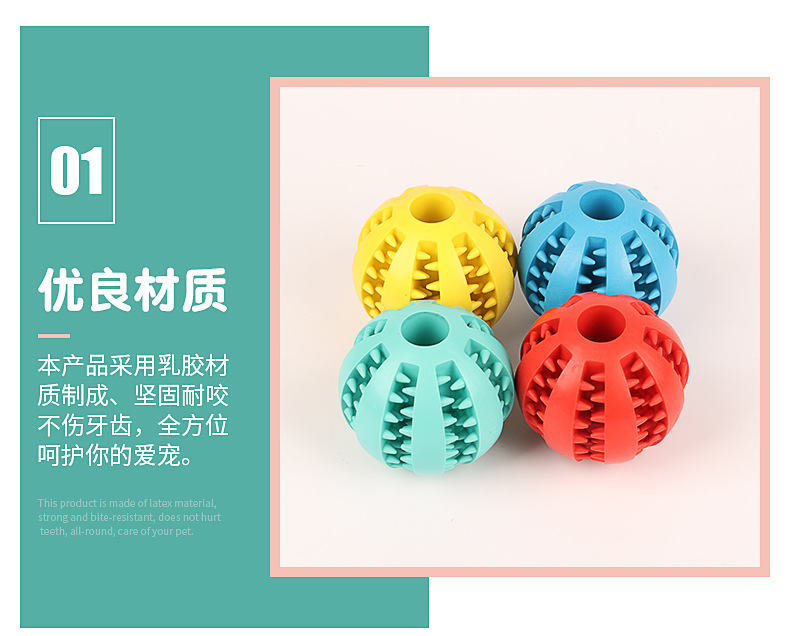 Amazon Hot Pet Toy Molar TPR Watermelon Ball Dog Toy Tooth Cleaning Food Dropping Ball Bite Ball Wholesale