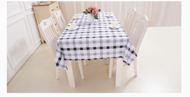 The custom-made of PVC washable tablecloth garden grate tablecloth tablecloth table mat tea tablecloth
