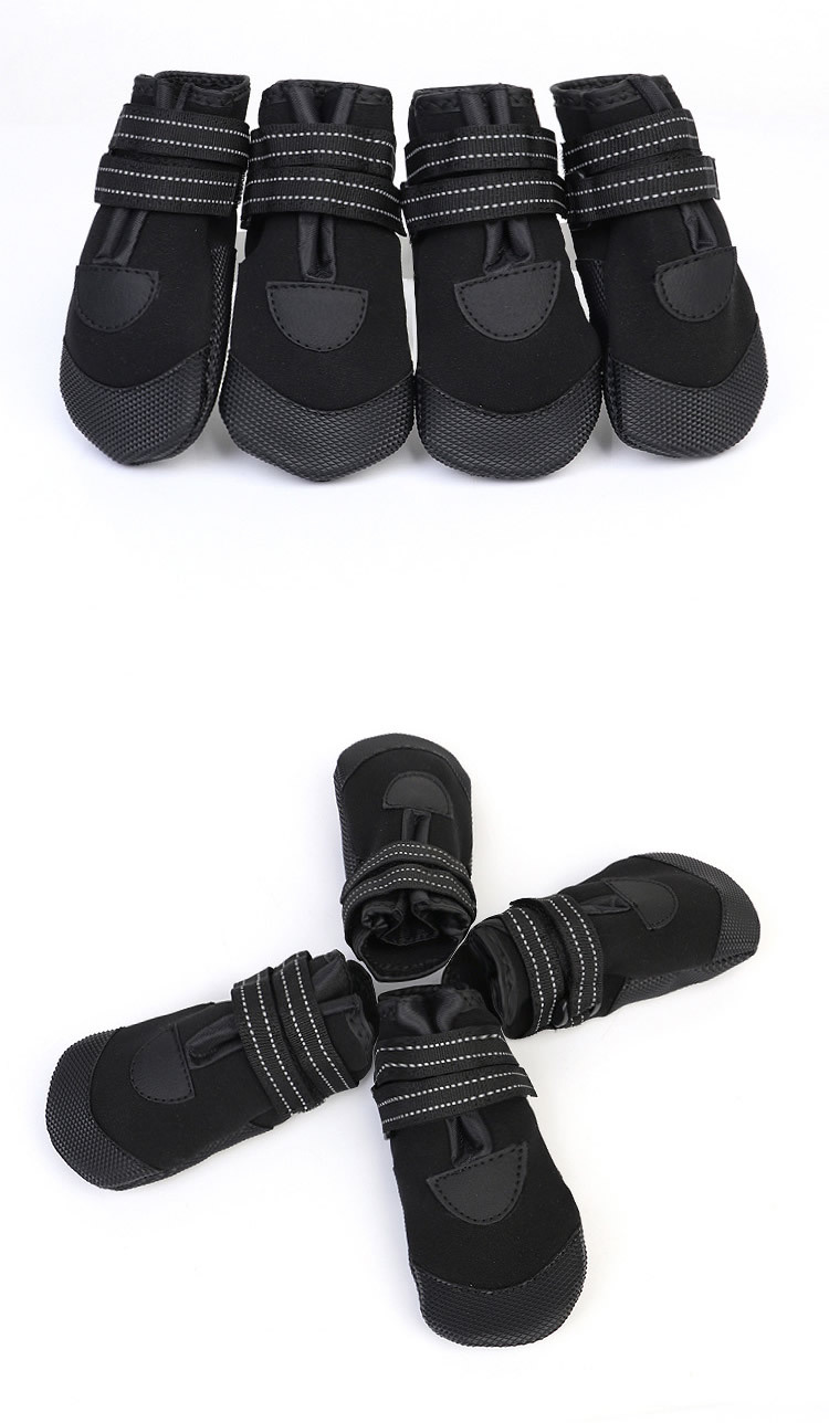 Lambo pet supplies new dog shoes luminous waterproof husky golden fur than bear pet shoes manufacturers direct sales