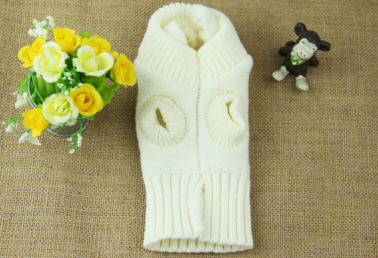 Pet Sweater Wholesale Autumn and Winter Thick Small Size Dog Baby Sweater Puppy Ultra Small Puppy Sweater 10 Colors
