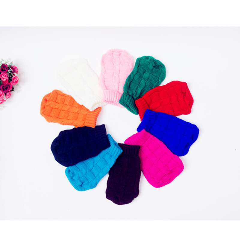 Pet Sweater Wholesale Autumn and Winter Thick Small Size Dog Baby Sweater Puppy Ultra Small Puppy Sweater 10 Colors