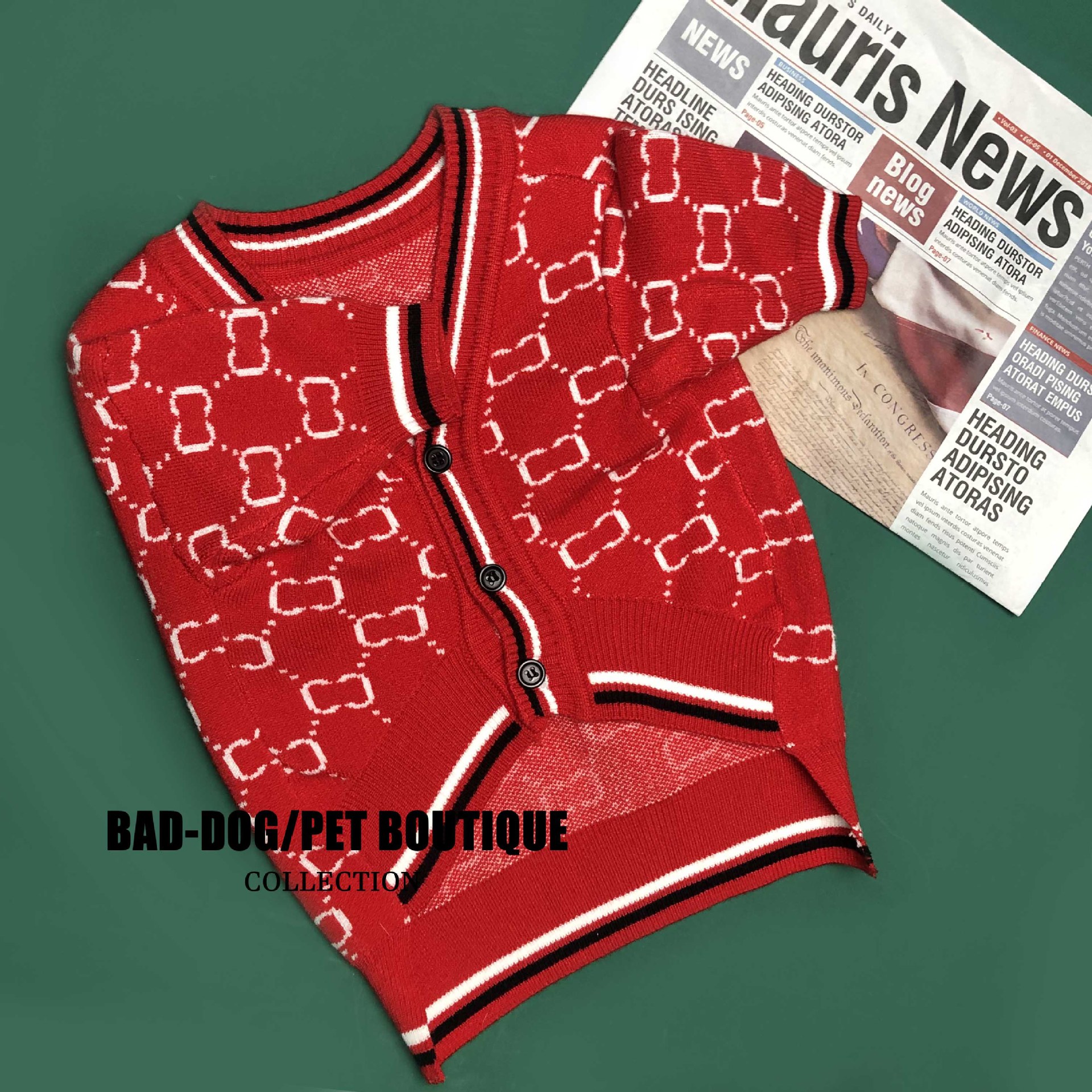 Dog Clothes Autumn Chenery Fadou Teddy Bago Cat Sweater Keji Spring Pet Clothes