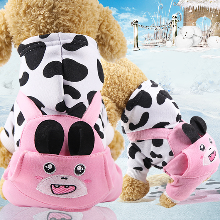 A Variety of Dog Clothes Four-Legged Sweater Button Pet Clothes Pet Supplies Cat Clothes Autumn and Winter New