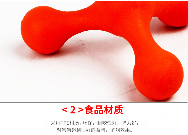 Pet Non-Pouring Glue Dog Bite Relieving Stuffy Molar Toy Dog Chew Educational Training Dog Toy Manufacturer