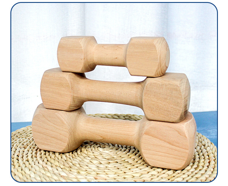 Pet the Toy Dog Dog Chew Tooth Cleaning Bone Head Bite Molar Rod Teddy/Golden Retriever Husky Solid Wood Bone Dumbbell 1