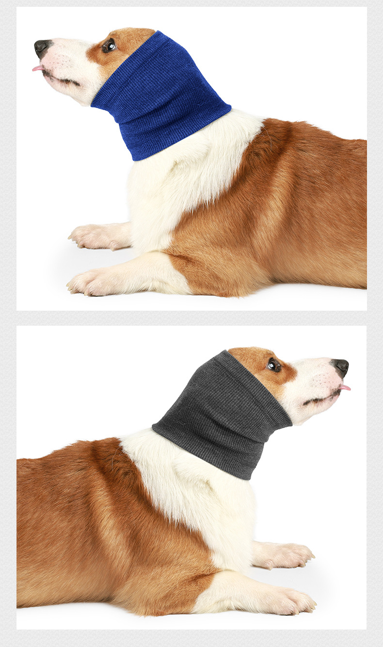 Cross-Border Amazon New Pet Dog Soothing Headgear Scarf Anti-Scare Soothing Mood Anti-Thunder