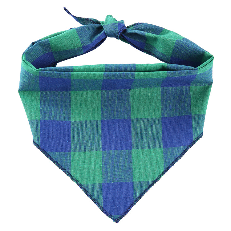 Pet Printed Triangle Scarf Plaid Striped Revival Christmas Dog Birthday Bib Large Dog Triangle Scarf Scarf