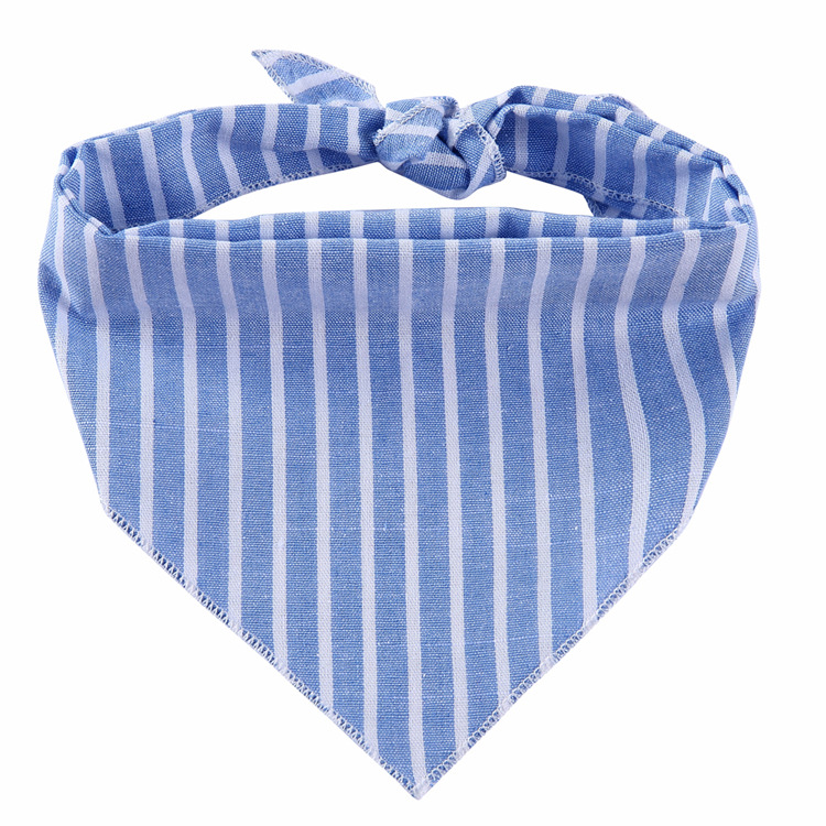 Pet Printed Triangle Scarf Plaid Striped Revival Christmas Dog Birthday Bib Large Dog Triangle Scarf Scarf