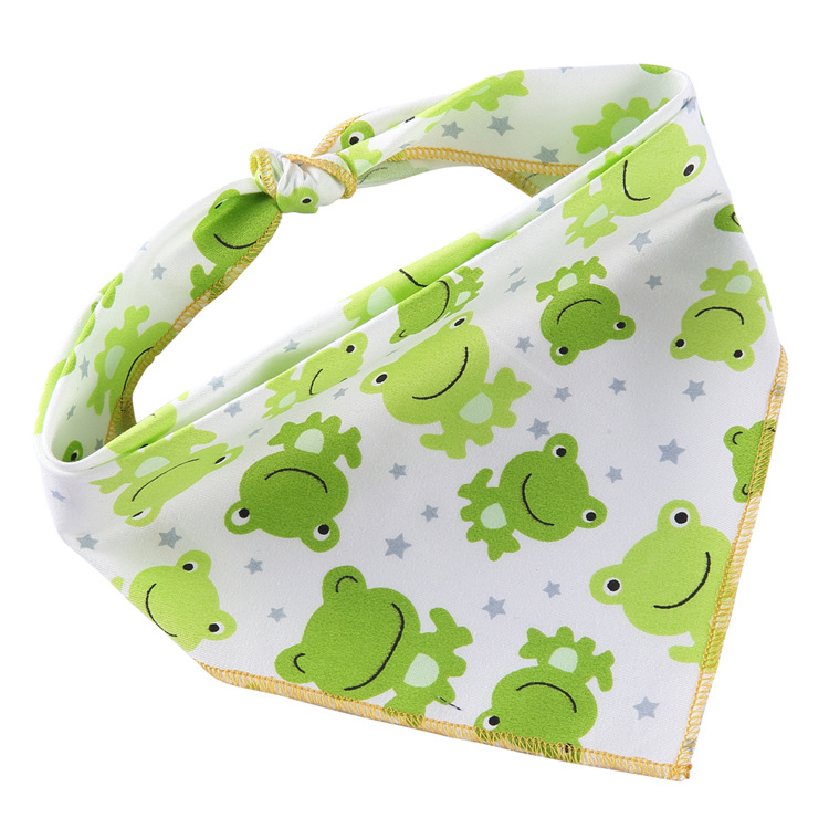 Pet Printed Triangle Scarf Plaid Striped Revival Christmas Dog Birthday Bib Large Dog Triangle Scarf Scarf
