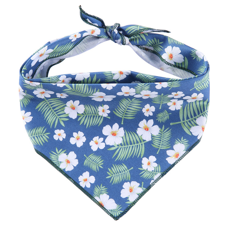 Pet Printed Triangle Scarf Plaid Striped Revival Christmas Dog Birthday Bib Large Dog Triangle Scarf Scarf