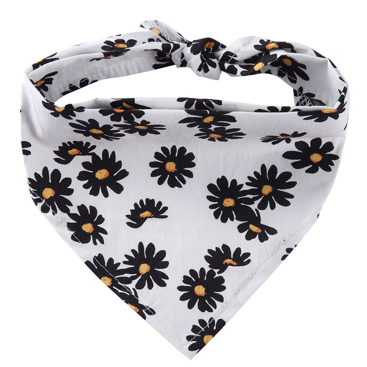 Pet Printed Triangle Scarf Plaid Striped Revival Christmas Dog Birthday Bib Large Dog Triangle Scarf Scarf
