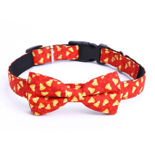 Cross-Border Amazon Christmas Pet's Saliva Towel Pure Cotton Triangle Scarf Dog Scarf Cat Scarf Jewelry