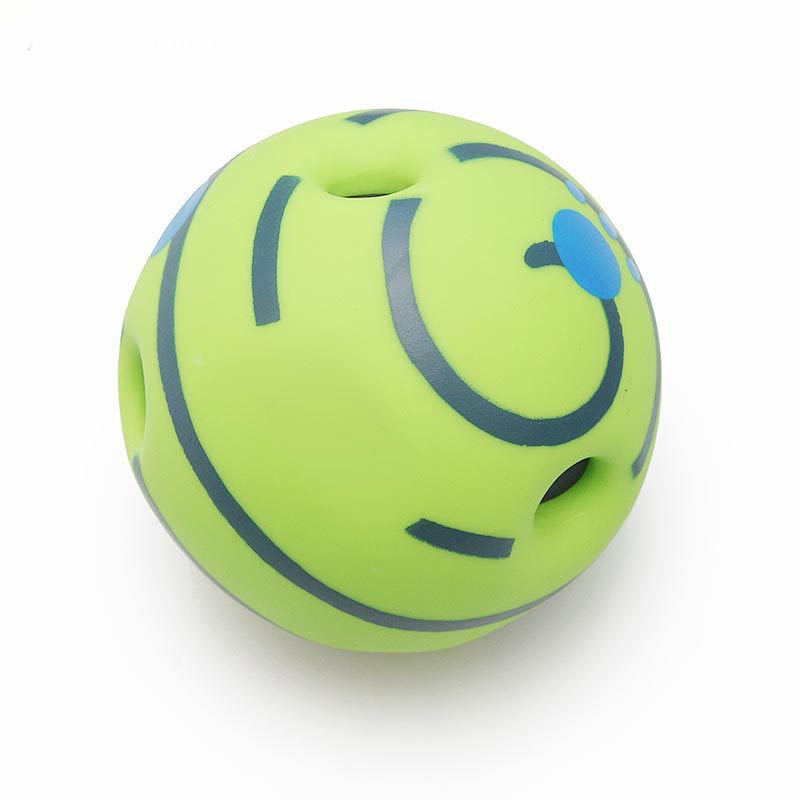 Dog Toy Rolling Vocal Ball Self-Hi Ball Giggle Ball Molar Relieving Stuffy Bite-Resistant Ball Pet Ball Spontaneous Sound