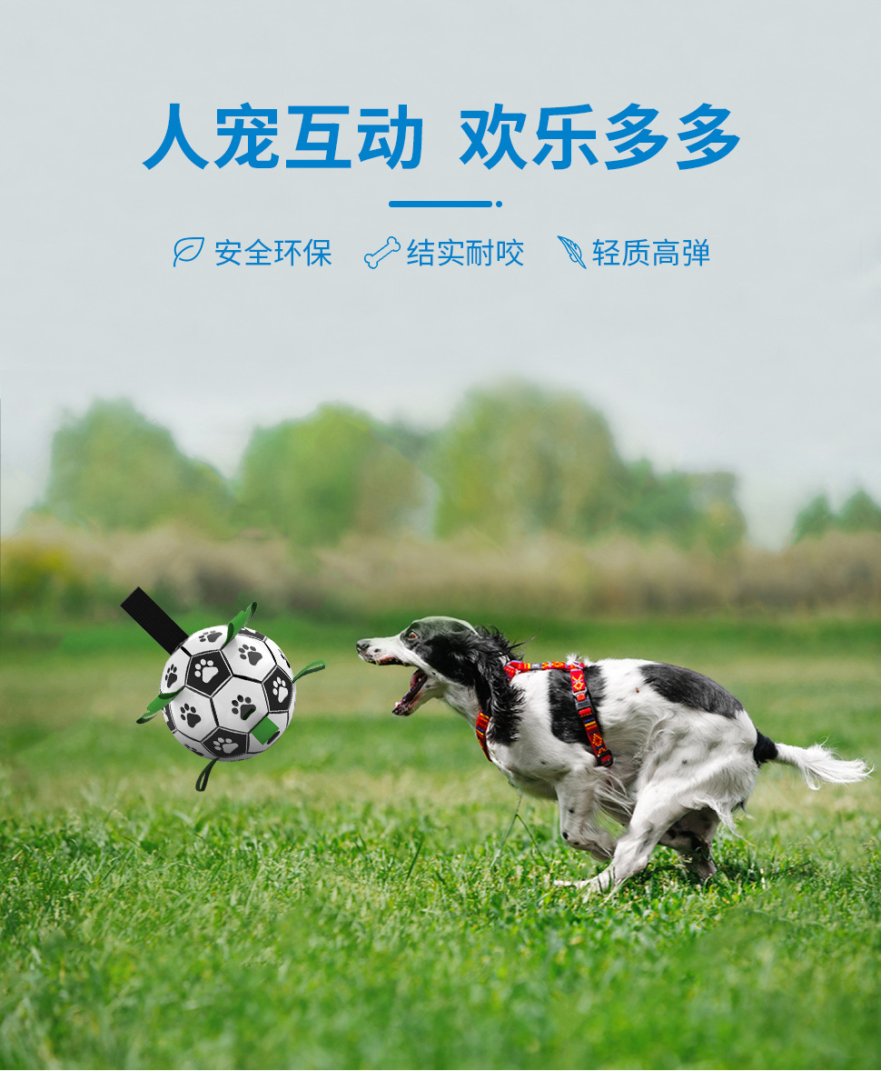 Amazon Hot Pet Supplies Dog Ball Toy Outdoor Multifunctional Interactive Rope Dog Football Dog Toy Amazon Hot Pet Supplies Dog Ball Toy Outdoor Multifunctional Interactive Rope Dog Football Dog Toy