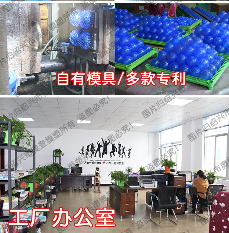 Cross-Border Hot Sale Pet Supplies Bite Vocal Toy Ball Dog Bite-Resistant Elastic Ball Dog Bite Toy Acanthosphere