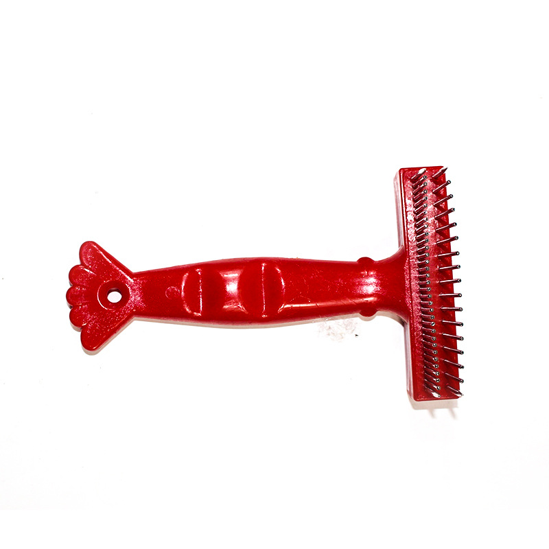 Factory Direct Sales Spring Pet Hair Brush Hair Remover. Dog Hair Removal Comb Nail Climbing Processing Customized Pet Supplies
