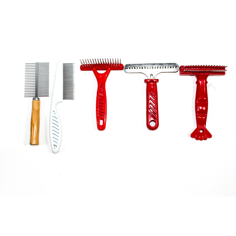 Factory Direct Sales Spring Pet Hair Brush Hair Remover. Dog Hair Removal Comb Nail Climbing Processing Customized Pet Supplies