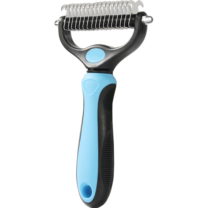 Amazon Exclusively Provides Dog Pet Comb Needle Comb Comb Hair Removal Double-Sided Knot Untying Comb Brush Lady Shaver Supplies Amazon Exclusively Provides Dog Pet Comb Needle Comb Comb Hair Removal Double-Sided Knot Untying Comb Brush Lady Shaver Supplies
