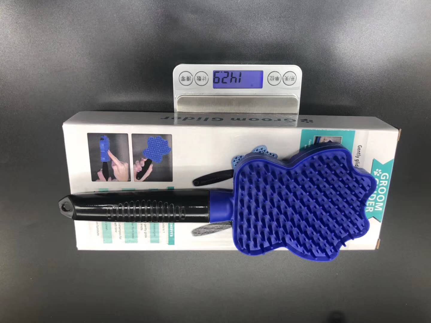 Groom Glider Pet Hair Brush Massage except Hair Comb Pet Supplies Dogs and Cats Cleaning Brush Bath Brush