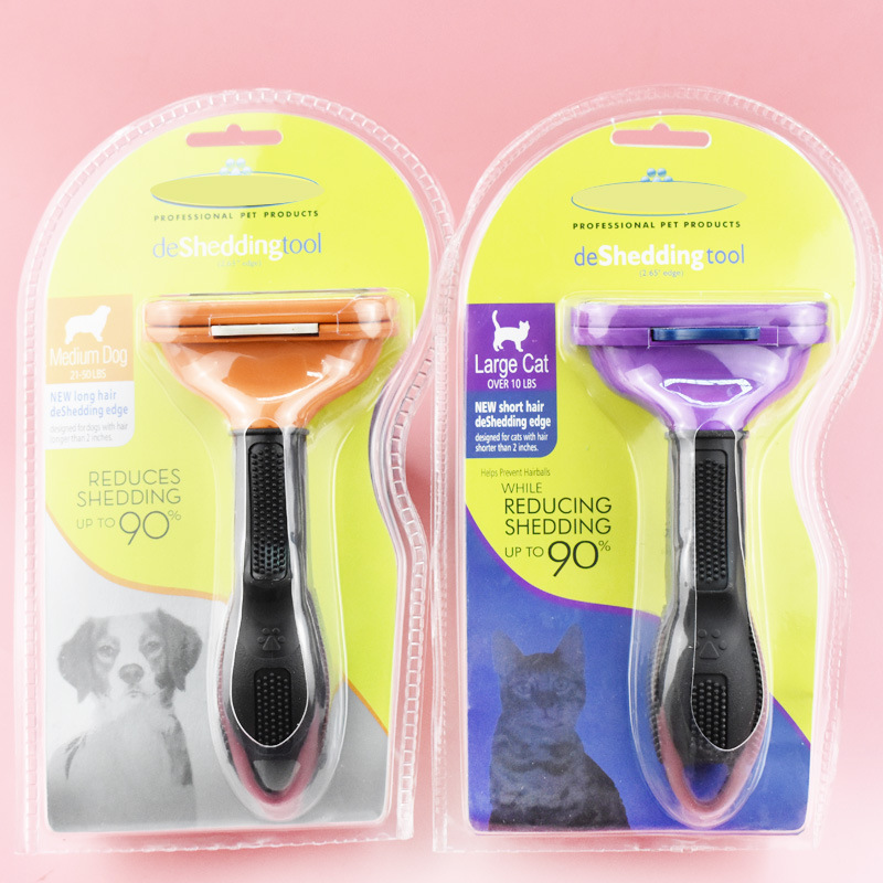 Pet Three Generations Hair Comb Dog Hair Removal Comb Cat Hair Removal Brush