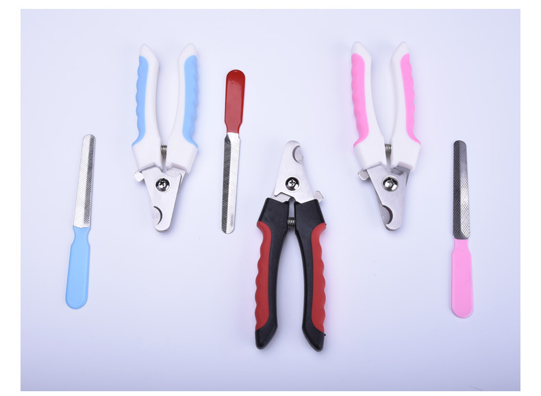 Pet Nail Clipper Dog Nail Clippers Pet Nail Clippers Large, Medium and Small Dogs Pet Supplies Set in Stock