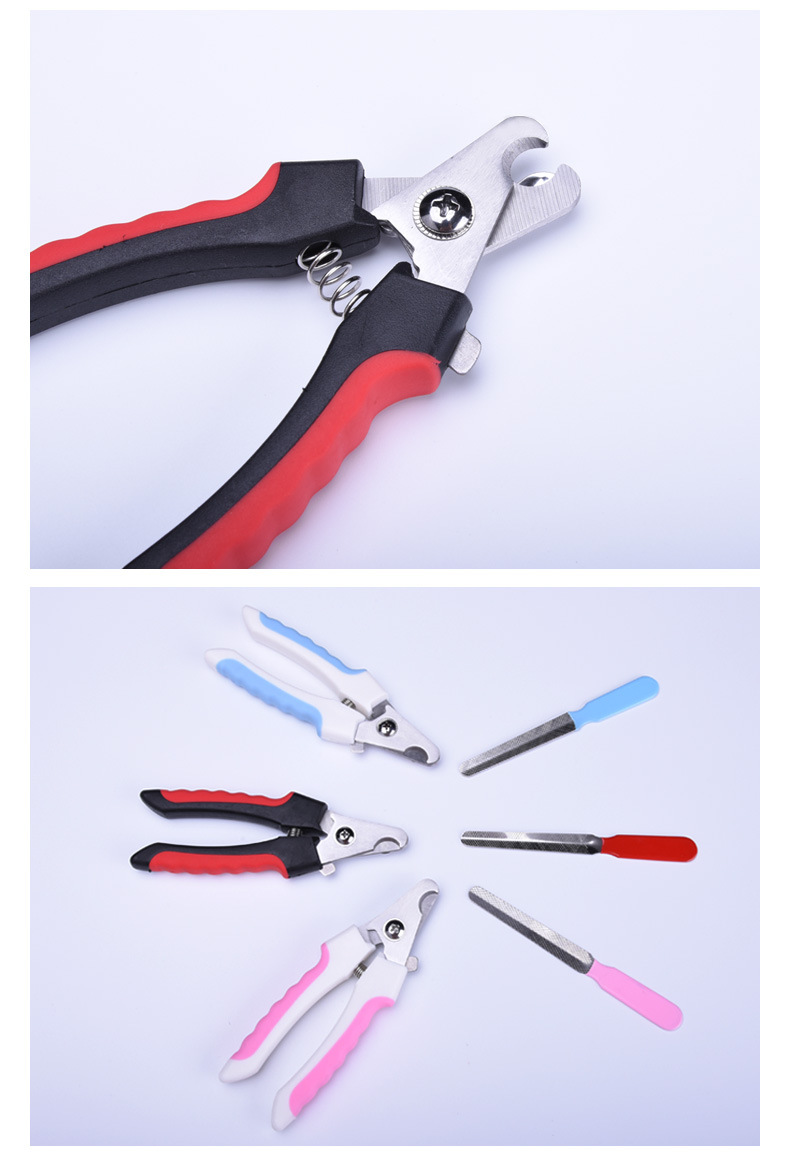 Pet Nail Clipper Dog Nail Clippers Pet Nail Clippers Large, Medium and Small Dogs Pet Supplies Set in Stock