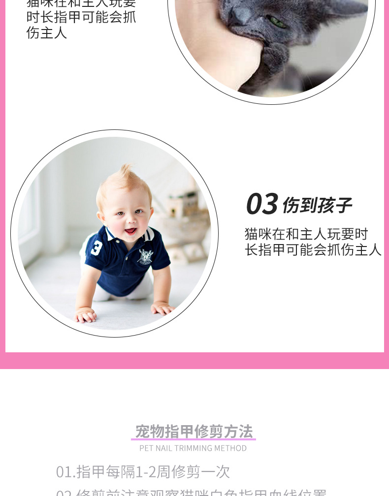 Popular Stainless Steel Pet Nail Clipper Nail Clippers Set Cat Nail Trimming Dog Cleaning And Beauty Tools In Stock Popular Stainless Steel Pet Nail Clipper Nail Clippers Set Cat Nail Trimming Dog Cleaning And Beauty Tools In Stock