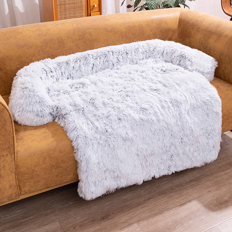 Amazon Hot Kennel Plush Kennel Pet Sofa Cat Nest Removable and Washable Warm Pet Blanket Dog Mat