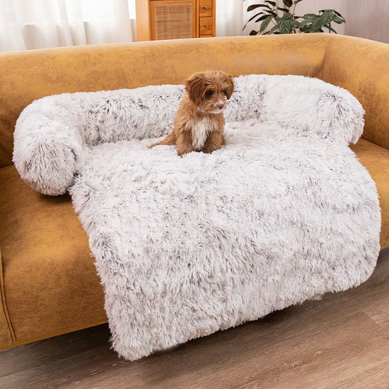 Amazon Hot Kennel Plush Kennel Pet Sofa Cat Nest Removable and Washable Warm Pet Blanket Dog Mat