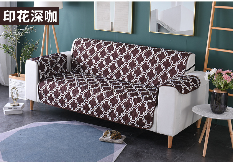 Pet Sofa Cushion New Printed Dog Cat Waterproof Sofa Cushion Amazon Hot Sofa Protective Cover