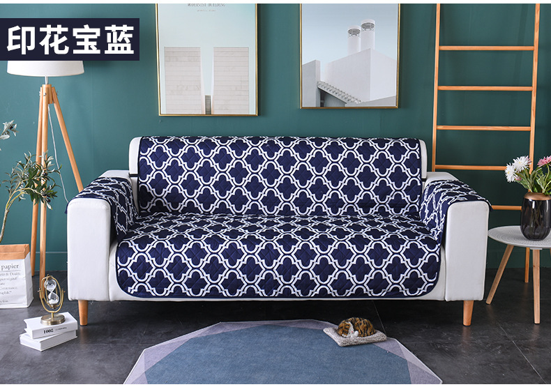 Pet Sofa Cushion New Printed Dog Cat Waterproof Sofa Cushion Amazon Hot Sofa Protective Cover