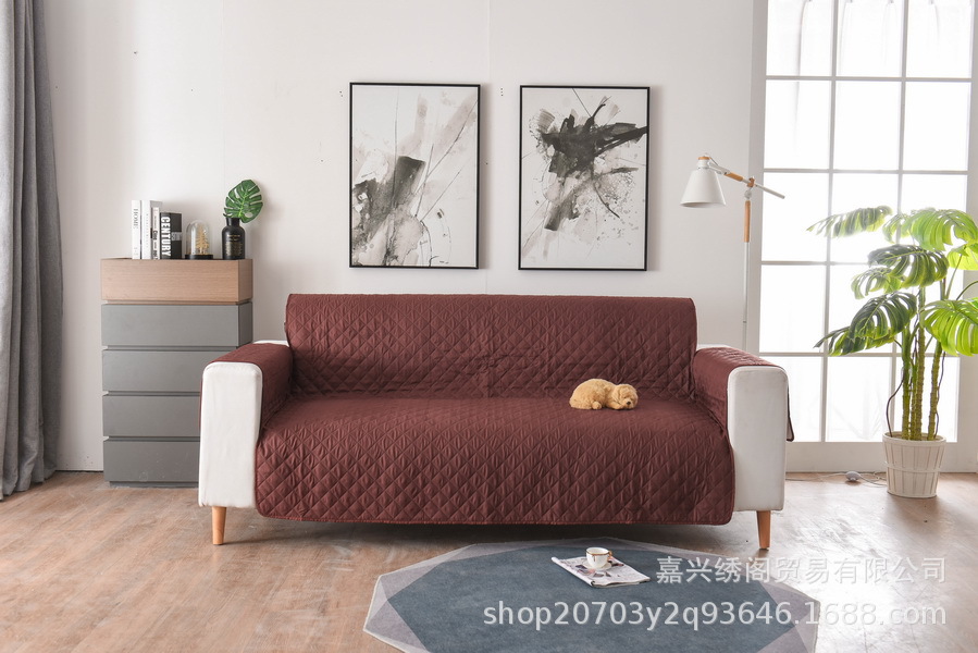 Four Seasons General Fabrics Ultrasonic Pet Sofa Cushion CrossBorder OnePiece Sofa Cover Special Offer