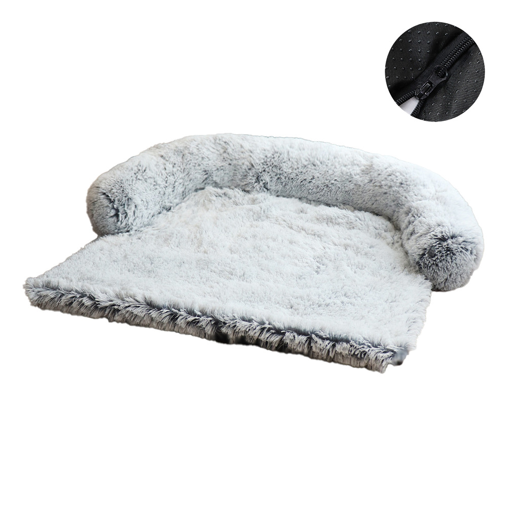 Amazon Hot Kennel Plush Kennel Pet Sofa Cat Nest Removable and Washable Warm Pet Blanket Dog Mat