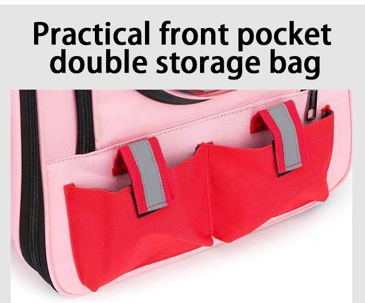 Space Capsule Cat Pet Backpack Transparent Dog Backpack out Breathable and Portable Pet Bag Chest Backpack