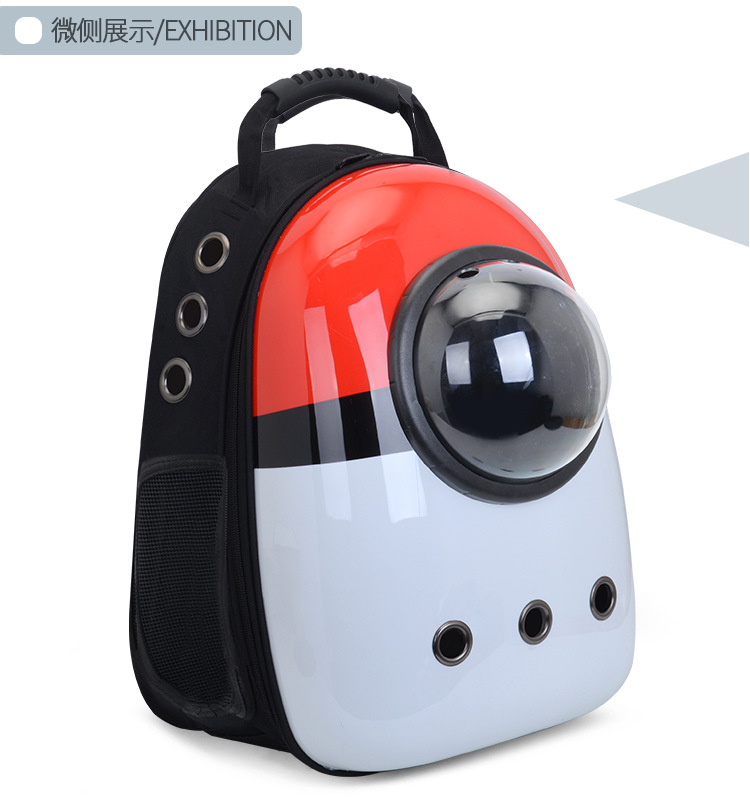 Factory Direct Sales Capsule Pet Bag Outing Carry Bag Pet Backpack Dog Bag Cat Backpack Cross-Border Exclusive