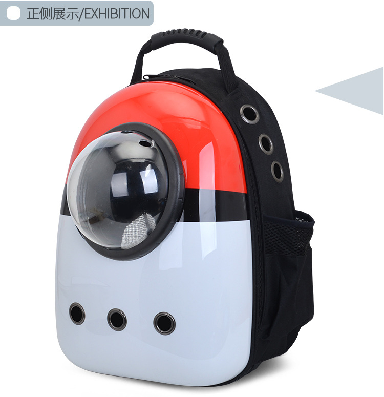 Factory Direct Sales Capsule Pet Bag Outing Carry Bag Pet Backpack Dog Bag Cat Backpack Cross-Border Exclusive
