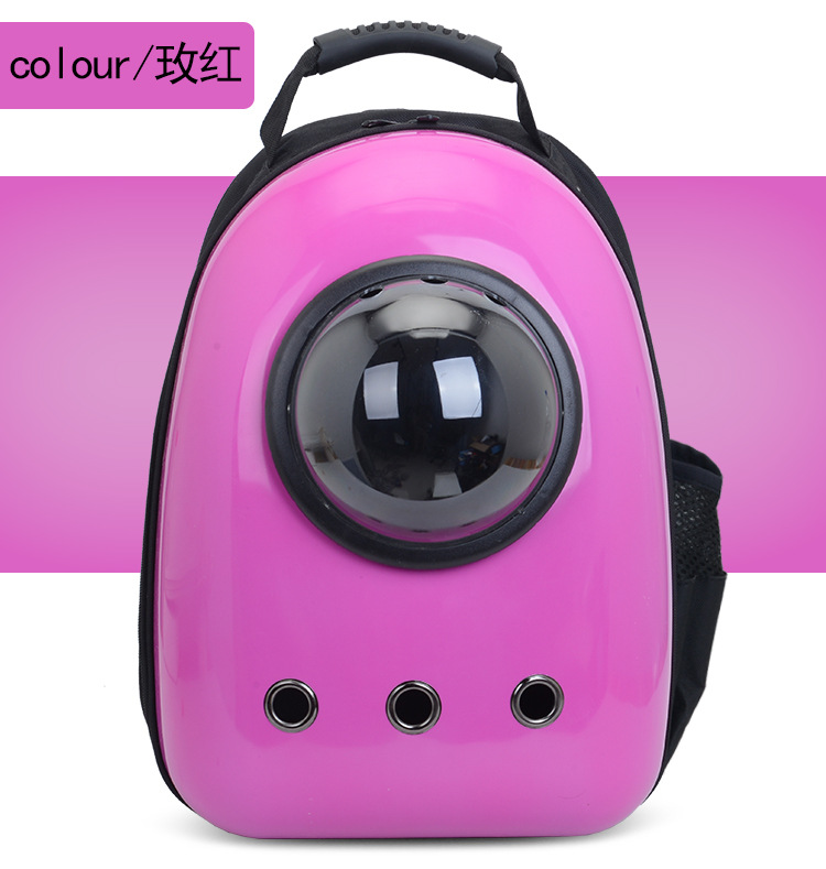 Factory Direct Sales Capsule Pet Bag Outing Carry Bag Pet Backpack Dog Bag Cat Backpack Cross-Border Exclusive