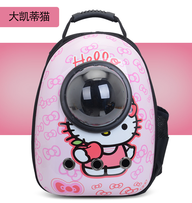 Factory Direct Sales Capsule Pet Bag Outing Carry Bag Pet Backpack Dog Bag Cat Backpack Cross-Border Exclusive