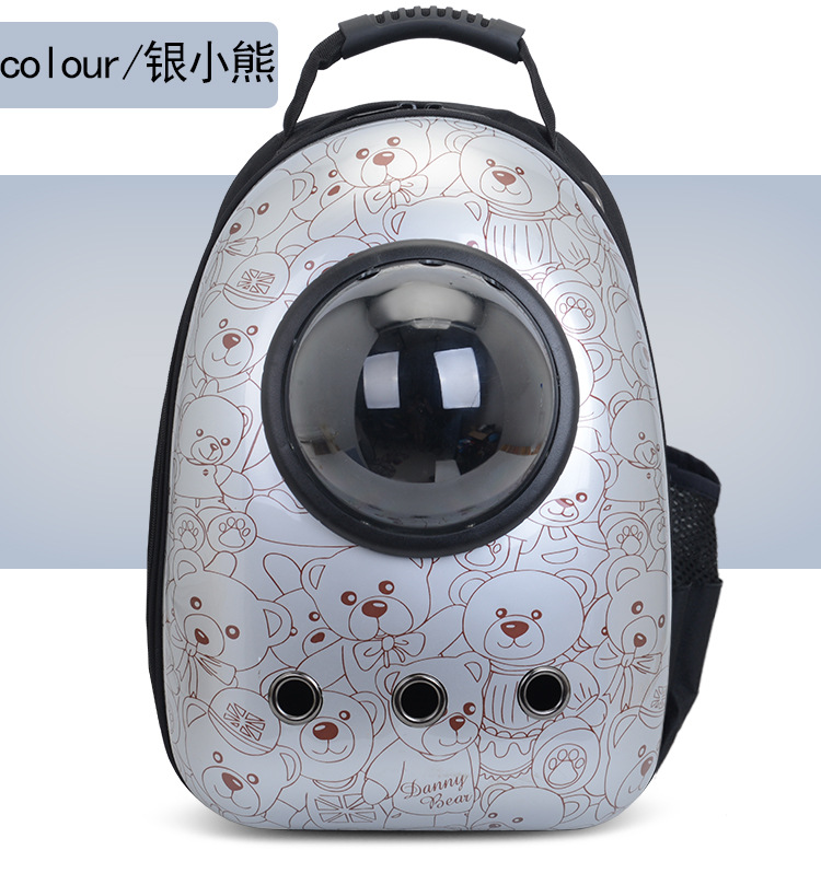 Factory Direct Sales Capsule Pet Bag Outing Carry Bag Pet Backpack Dog Bag Cat Backpack Cross-Border Exclusive