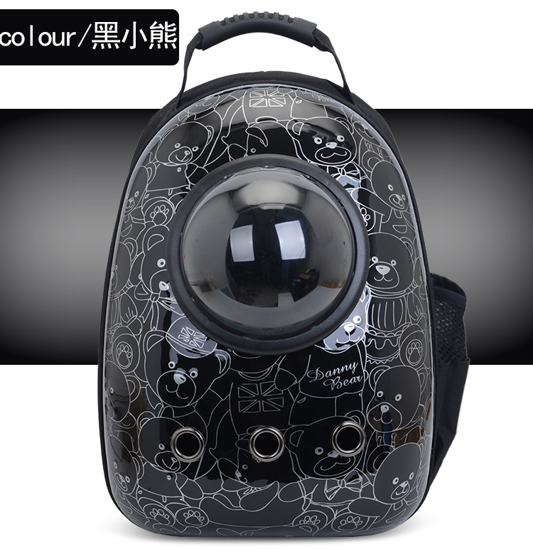 Factory Direct Sales Capsule Pet Bag Outing Carry Bag Pet Backpack Dog Bag Cat Backpack Cross-Border Exclusive