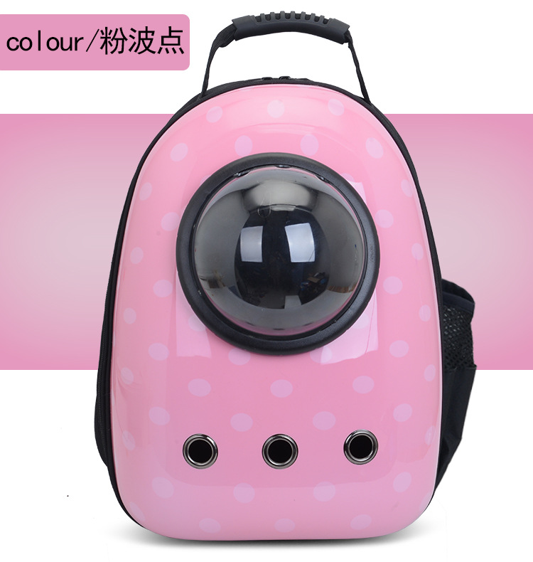 Factory Direct Sales Capsule Pet Bag Outing Carry Bag Pet Backpack Dog Bag Cat Backpack Cross-Border Exclusive