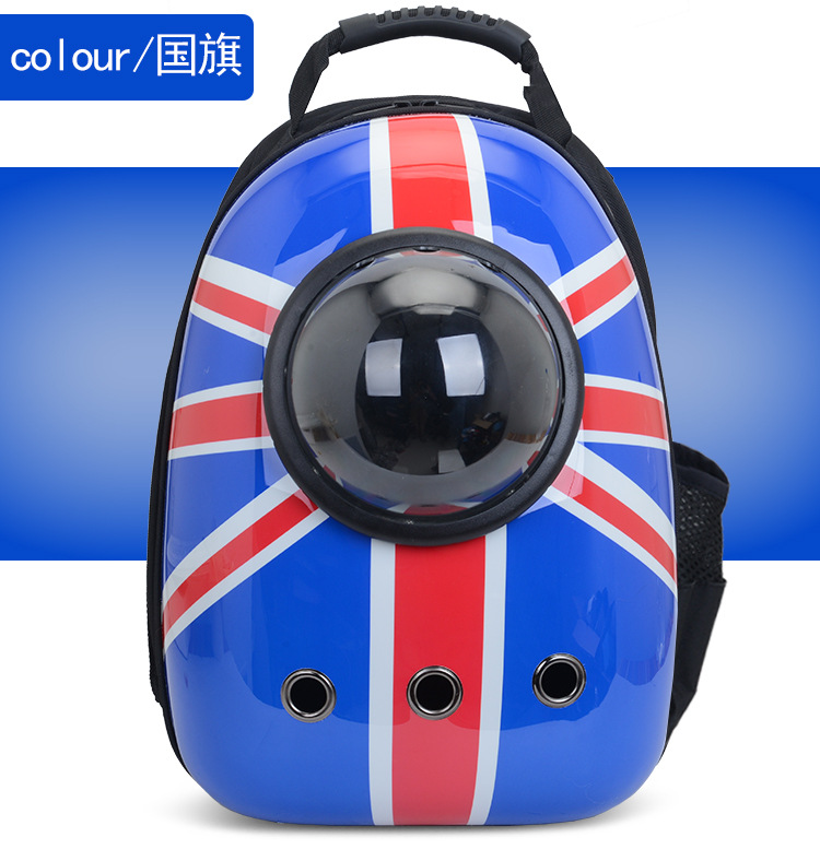 Factory Direct Sales Capsule Pet Bag Outing Carry Bag Pet Backpack Dog Bag Cat Backpack Cross-Border Exclusive