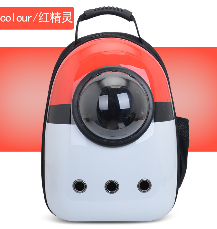 Factory Direct Sales Capsule Pet Bag Outing Carry Bag Pet Backpack Dog Bag Cat Backpack Cross-Border Exclusive