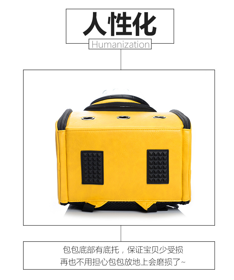 Cross-Border Pure Color Pu Pet Backpack for Outing Portable Pet Bag Cat Bag Pet Dog Backpack Pet Supplies Cross-Border Pure Color Pu Pet Backpack for Outing Portable Pet Bag Cat Bag Pet Dog Backpack Pet Supplies