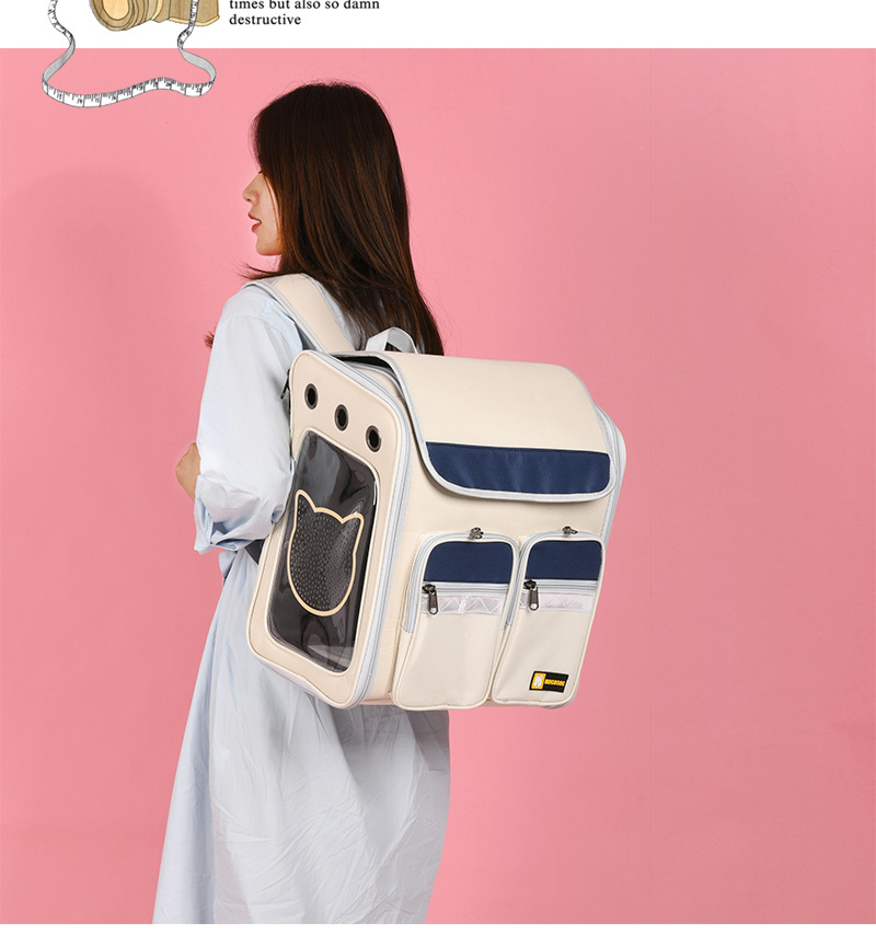 New Pet Trolley Bag Large Capacity Pet Luggage Pet Bag Dog Bag Pet Backpack Cat Bag