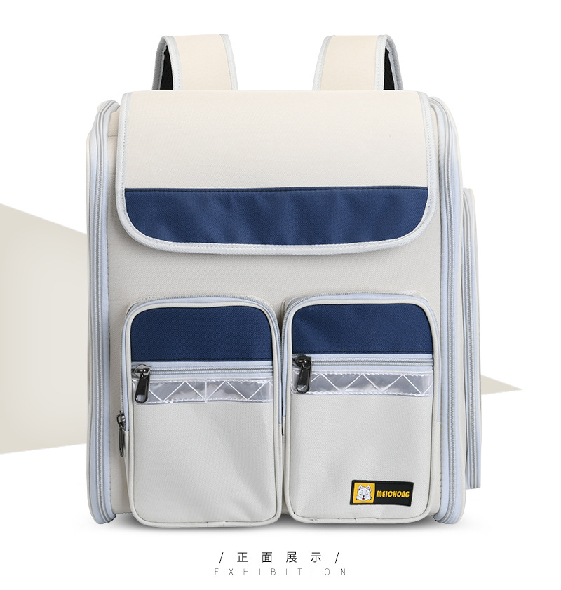 New Pet Trolley Bag Large Capacity Pet Luggage Pet Bag Dog Bag Pet Backpack Cat Bag