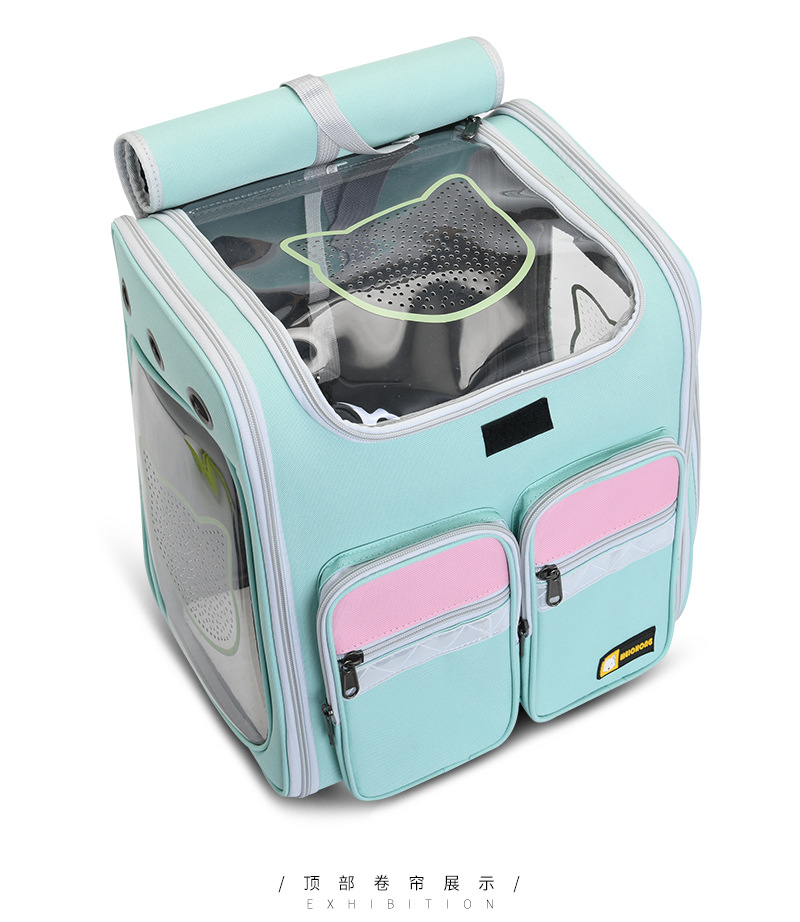 New Pet Trolley Bag Large Capacity Pet Luggage Pet Bag Dog Bag Pet Backpack Cat Bag